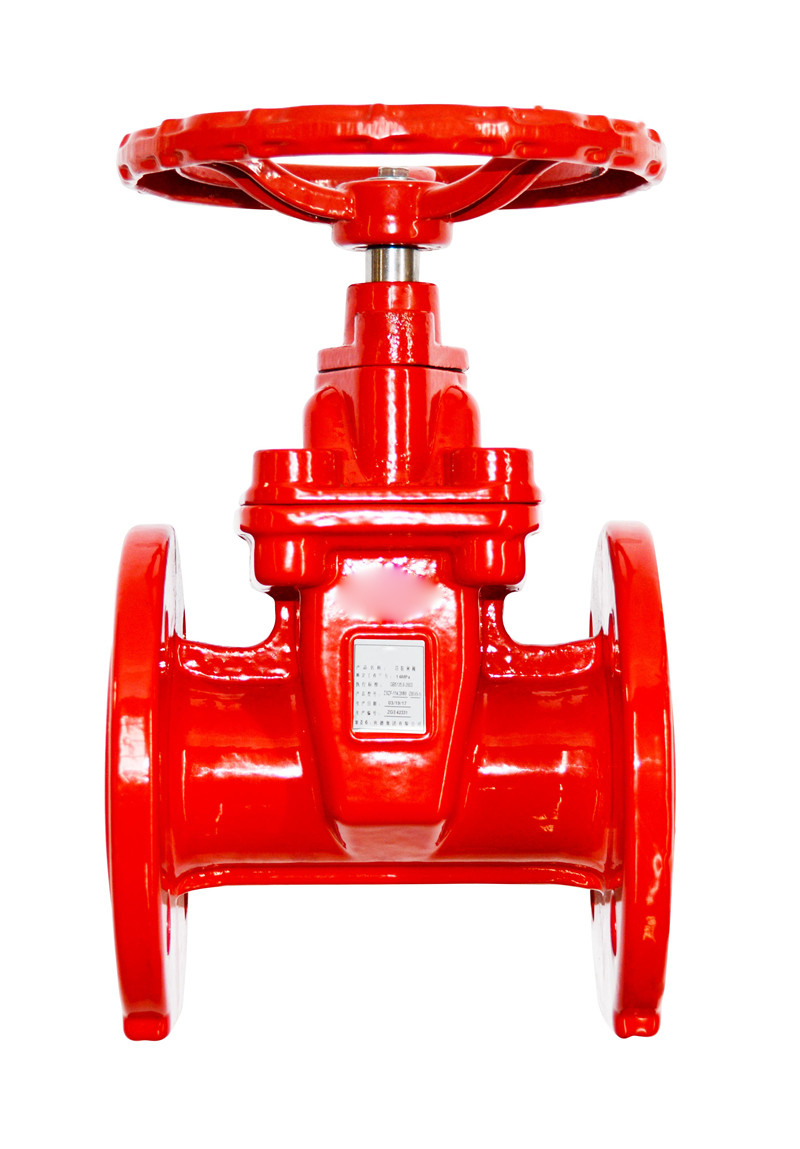 国标法兰式暗杆软密封闸阀，FIG# Z45XS