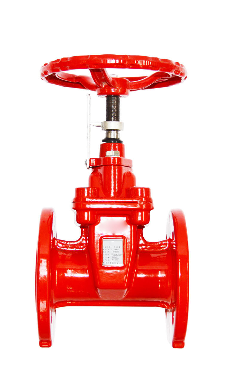 国标法兰式暗杆软密封闸阀，FIG# Z45XS-1